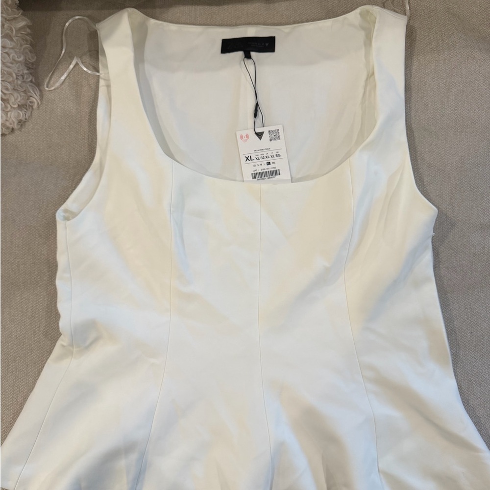 Zara Classic White Blouse
